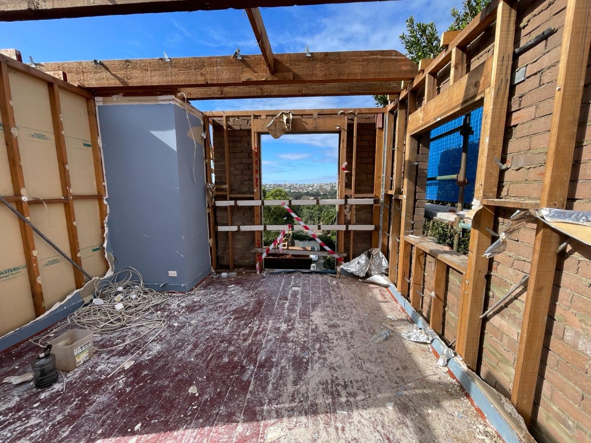 Interior strip-out demolition, Bellevue Hill NSW